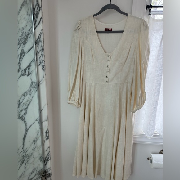 NWOT Staud ivory dress - Picture 2 of 4
